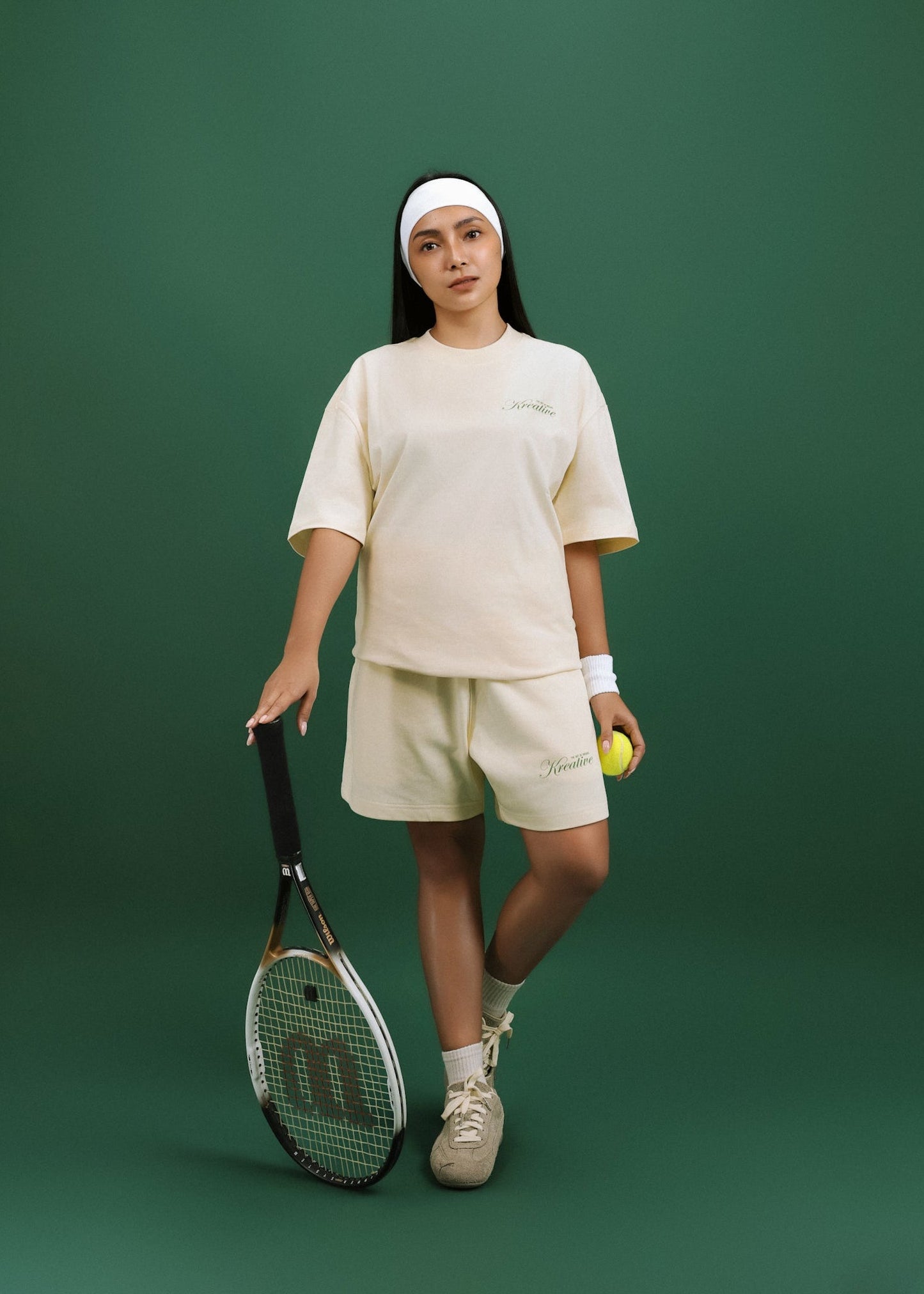 The Signature Shorts - Cream