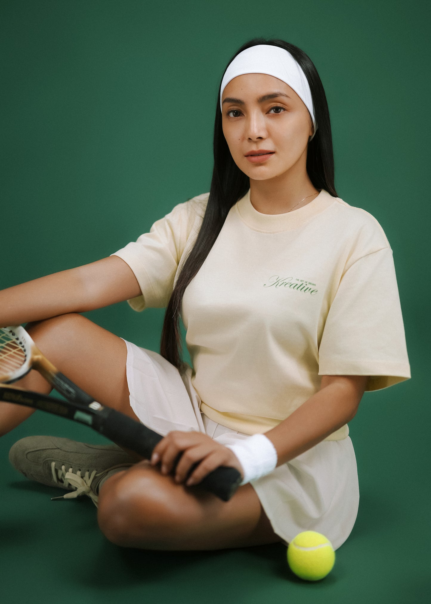 The Signature T-Shirt - Cream