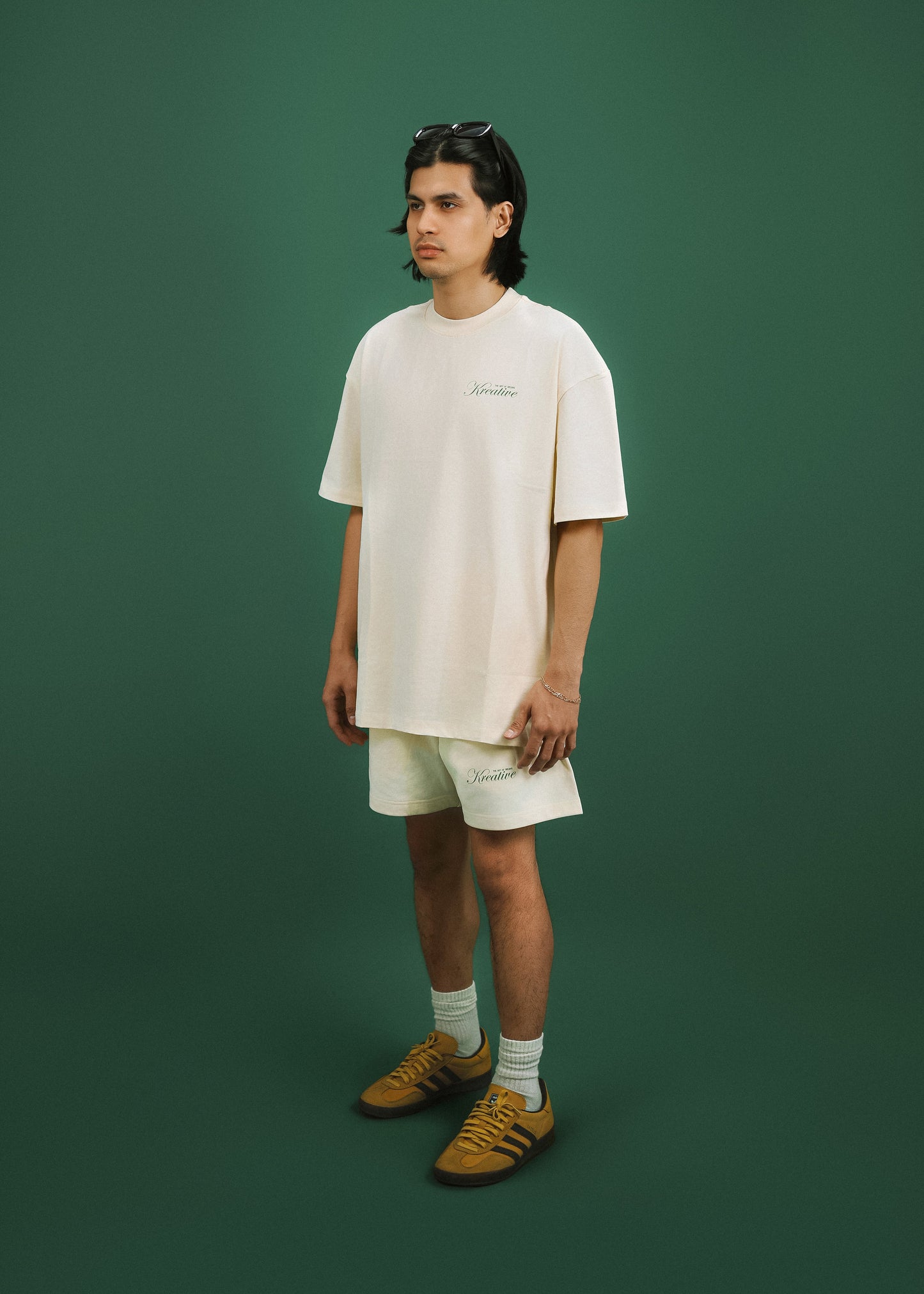 The Signature T-Shirt - Cream