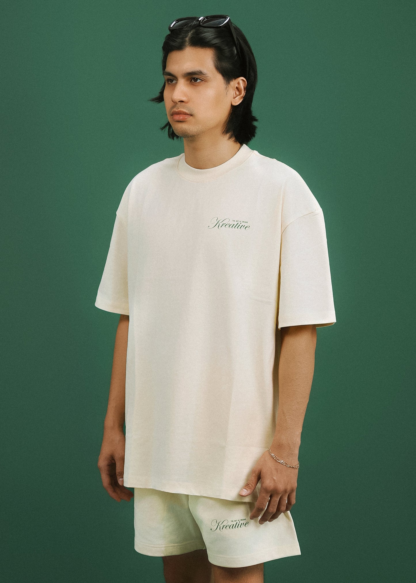 The Signature T-Shirt - Cream